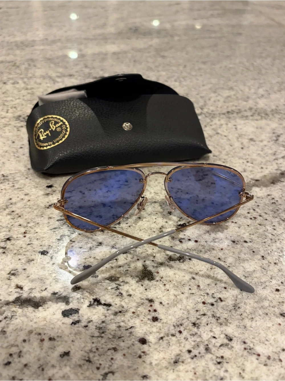 Ray-Ban Blaze Aviator Glasses